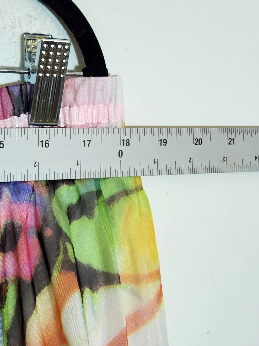 Afibi Colorful Watercolor Boho Maxi Skirt Size 3XL NWT